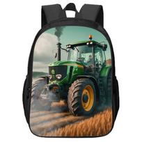 Farming Simulator Dvigubo sluoksnio berniukų ir mergaičių kuprinės pradinių ir vidurinių mokyklų mokiniams