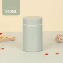 Portable Insulation Cup White Fungus Stainless Steel Thermal Water Bottle Mini Pocket 260ML Insulated Lunch Box Gift žalia