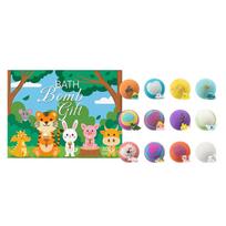 12pcs Zoo Animal Bath Bomb Gift Set, 50g Each Natural Bath Fizzies For Kids & Relaxation 1PCS