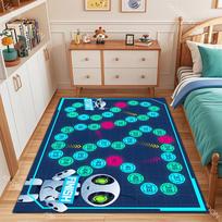 Multi-Size Space Game Board Pattern Carpet for Living Room Bedroom Sofa Home Decor Non-slip Floor Mat Children's Play Rugs 40x60cm