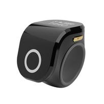 Ring Tasbih Tally Counter for Muslims Zikr Prayer ,Intelligent Battery Display Waterproof Touch Screen Hand Press 3 level size adjustment juoda