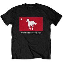 Deftones Unisex T-Shirt: Star & Pony (XX-Large) M