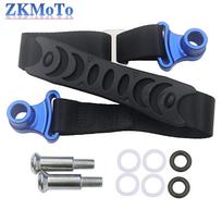 Motocycle CNC Rear Rescue Pull Strap Sling Belt For Dirt Bike Motocross Honda KTM Kawasaki Suzuki Yamaha YZ WR 250F 450F 250 450 mėlyna