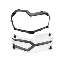For BMW F750GS F 850 GS F850GS ADV F900GS Adventure Motorcycle Headlight Protector Kit Quick Detachable Head Lights Guard Cover pilka spalva