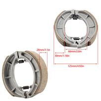Motocross Front Brake Disks Pads Rear Brake Drum Shoes For Honda PCX125 150 SH125 Lead 125 Vision 110 06430-KWN-900 Accessories