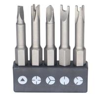 Socket Special Shaped Bit Set Electric Screwdriver Driver Bit Home Appliance Repair Electric Drill Accessories With Magnetic raudona