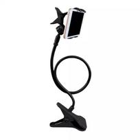 Flexible Gooseneck Phone Holder 360 Rotation Long Arm Lazy Bedside Stand Desk Clip Clamp For Smartphone 1  piece pack juoda