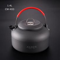 Alocs Cw-k02 Cw-k03 Outdoor Water Kettle Teapot Coffee Pot 0.8l 1.4l Aluminum For Picnic Camping Hiking Travel