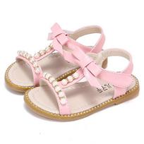 Bow Knot Sandalai Paplūdimio Batai Sandalai Patogūs Merginoms Vasaros Pure Cute 21 rožinė