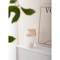 600ML Pineapple Cup Sports Shaker Fitness Cup Milkshake Cup Protein Powder Shaker Cup Mixing Cup 701-800ml balta