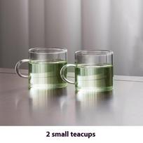 GIANXI 500ML Lid Magnetic Suction Teapot High Temperature Resistant Glass Kettle One Touch Tea Pot Tea Brewing Kettle Tea Set