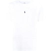 Polo Ralph Lauren Ss22 Vienspalviai apvalios kaklo iškirptės trumpomis rankovėmis marškinėliai Vyriški viršutiniai drabužiai Balti 710839046-002 M