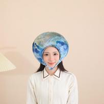Astronominiai renginiai, planetos galvos apdangalai, skrybėlė, fotografijos rekvizitai, animaciniai galvos apdangalai, pasirodymų rekvizitai 33*30CM0.2kg žemės