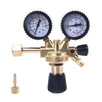 CO2 Pressure Regulator Co2 Regulator Welding Gas Bottle Carbon Dioxide Pressure Reducer for Welding Device Compact-size 1