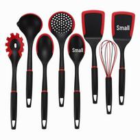 Ruhan Two-Tone Liquid Silicone Kitchen Utensil Set