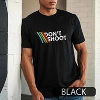 ARC Gift - DON'T SHOOT Gaming Shirt Sarcastic Funny Retro Arcade Raiders Tee S