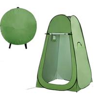 Portable Outdoor Camping Tent Simple Bath Cover Changing Fitting Room Private Toilet Bathroom Beach Fishing pop up tent žalia