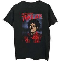Michael Jackson Unisex Adult Thriller Pose T-Shirt S juoda