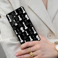 Chequered Chess Pattern Cell Phone Case for Samsung Galaxy S26 Ultra S25 S24 S23 S22 S21 S20 Note10 Cover Galaxy S24 Ultra