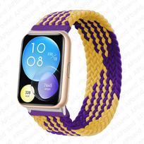Strap for Huawei Watch Fit 2 3 band replacement belt wristband Nylon braided solo loop bracelet Correa Huawei fit 3 Accessories HUAWEI watch fit 2&XXS
