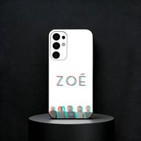 Z-ZOE B-Band Phone Case For Samsung S25,S24,S23,S22,S21,S20,Ultra,Plus,FE Black Soft Cover Samsung S25