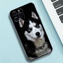 Cute Siberian Husky Dog Phone Case Silicone Soft For IPhone 17 16 15 14 13 12 11 X XR Plus Pro Max Plus iPhone15plus