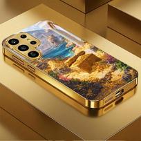 Galvanizuotas Stiklas TPU, skirtas Samsung Galaxy S26 S25 S24 S23 S22 S21 FE, Ultra, Plus Atsparus įbrėžimams Atsparus kritimui Aukštos kokybės Galaxy S25