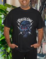 Fierce Wolf Graphic Tee Unisex Heavy Cotton T-Shirt Mens Womens Tees Top 2XL