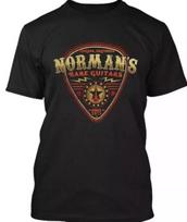 New Popular Norman's Rare Guitars Shirt American Music Equipment Vintage XXXL