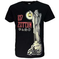 Led Zeppelin Classic Rock Hermit T-Shirt New M