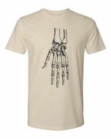 Cottage Cult Clothing Tee T Shirt Cotton Medical Anatomy Victorian Art Hand #2 M