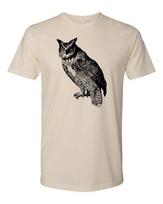 Cottage Cult Clothing Tee T Shirt 100% Cotton Victorian Goth Witch Owl Familiar L