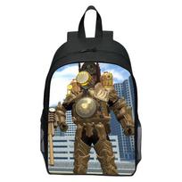 New Printed Toilet Man Skibidi Toilet Bag Titan Clock Man Elementary School Cartoon Backpack