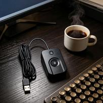 USB Fingerprint Reader for Windows 10/11 Hello One-Click Lock Screen Fingerprint Scanner with 5ft Cable for PC Laptop