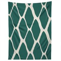 TEAL DREAMS tapestry 75x100 juoda
