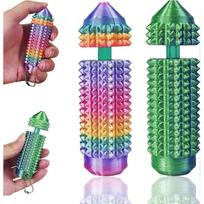 Little Ouchies Fidget Toys - Long-Lasting Spinning Pain Stim Toy for Anxiety & Stress Relief, Fidget Toys for Adults Teens, Pain Relief Fidget Tool,2P