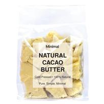 Minimal Pure Cocoa Butter,100g [ Non-Deodorized,Raw Cacao Butter ]