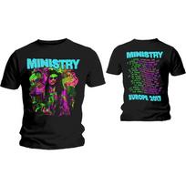 Ministry Unisex T-Shirt: Trippy Al (Ex-Tour & Back Print) (Small) 3XL
