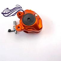 Modified brake caliper for Yamaha Aerox Nitro motorcycle disc brake pump RSZ BWS Zuma DIO50 JOG 50 90 100 ZR 3KJ brake pad parts oranžinė