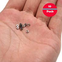 10 vnt. 681ZZ Miniatiūriniai Mini Rutuliniai Guoliai Metaliniai Atviri Mikro Guoliai 1x3x1mm'
