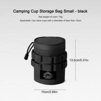 Camping Storage Bag S/L Lightweight Accessory Bag with Hanging Holes Lights Storage Bag with Handle Camping Supplies