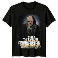 The Evil of Frankenstein (1964) Movie Poster Inspired Unisex T-Shirt Retro Tee Graphic Tee L