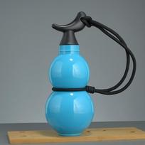 Gourd Shaped Outdoor Water Bottle Wu Kong Large Capacity Poratble Water Cup Hot Stamping Traditional Gourd Drink Bottle Unisex