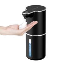 Touchless Automatic Soap Dispenser Wall Mounted Hand Sanitizer Machine  Commercial Use Black Foam Model