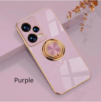 Plating Ring Holder Phone Case for Xiaomi Poco X6 X5 M6 Pro F5 Pro C50 Protective Stand Shell Luxury Full Protection Cover Poco X5 Pro juoda