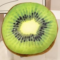 Fruit kiwi round seat cushion throw pillow plush toy doll sofa pillow cushion girl doll baby Medium 40cm 0.55kg