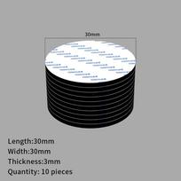 Double Sided Adhesive Pads Heavy Duty Mounting Tape, Pre-Cut Foam Tape,Super-Sticky Strong Pads Square, Round & Rectangle