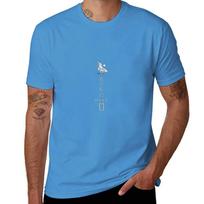 Bukowski - Sketch Motif T-Shirt vintage summer clothes men workout shirt S