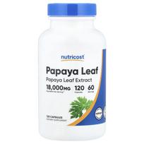 Nutricost, Papaya Leaf, 120 Capsules (600mg per capsule)