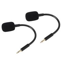 2PCS Mic Replacement for Kraken V3 Wired USB Gaming Headset Noise Cancelling Boom Microphone with 3.5mm Plug